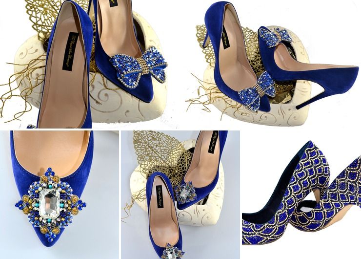 My Something Blue Bridal Shoes