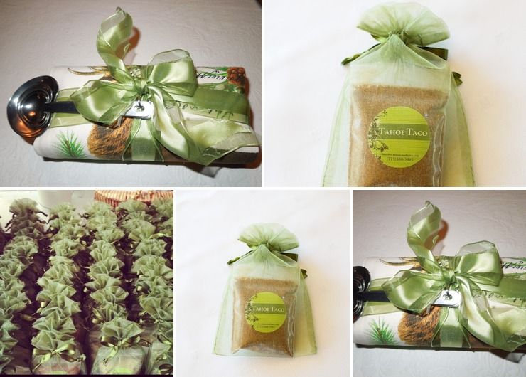 Spicy wedding favors