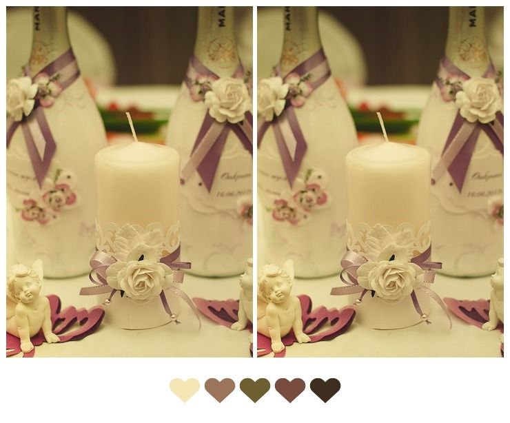 Wedding reception decor Purple