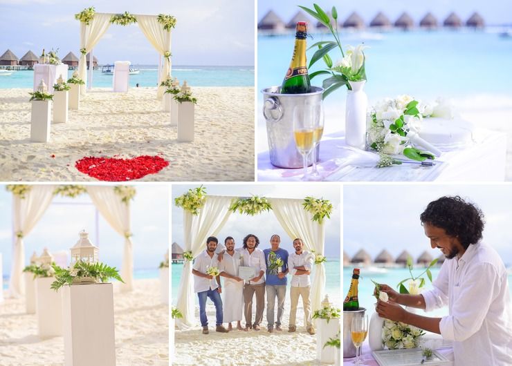 Mohmaed + Khadheeja Wedding in Maldives .