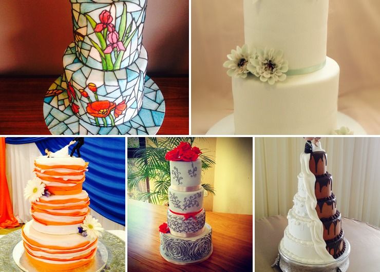 A Variety of Cake designs we've done.