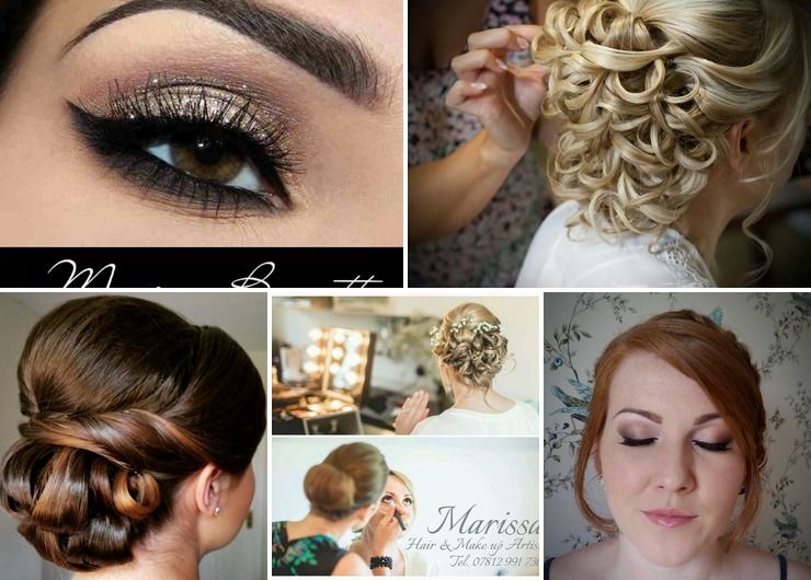 Bridal Hair styling and Mac Makeup by Marissa