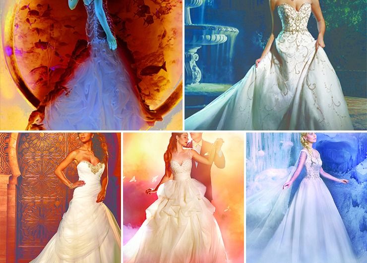 Alfred Angelo Disney Wedding Dress