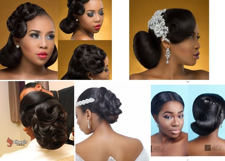 Bridal hair - real brides/ hair inspiration