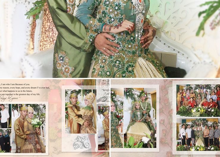 Indah & Burhan Wedding Day