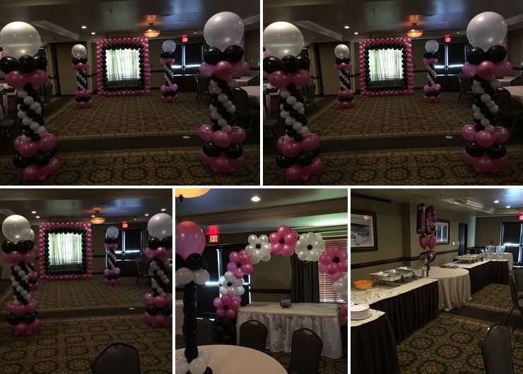 Balloon Decorations for Weeding and Reception