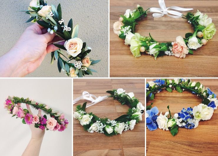 Baby Shower & Maternity Flower Crowns