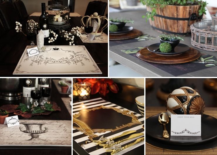 Paper Placemats & Placecards