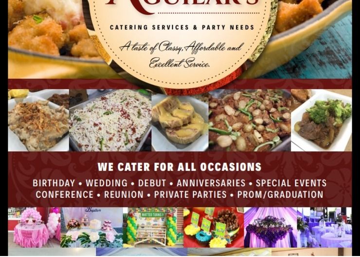 Leith Aguilar's Catering flyer by leith Aguilars Catering Leith Aguilar's Catering flyer