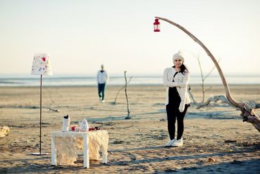 Beach engagement