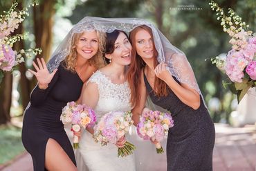 Black bridesmaids Black bridesmaids