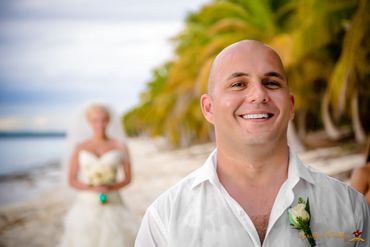 Beach groom style