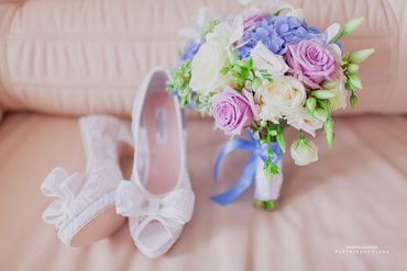 Pink rose wedding bouquet Pink rose wedding bouquet