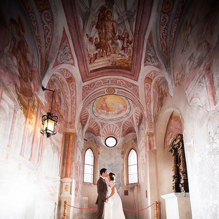 Ana and Steve's wedding at Lake Bled, Slovenia; Photos: Ana Gregorič