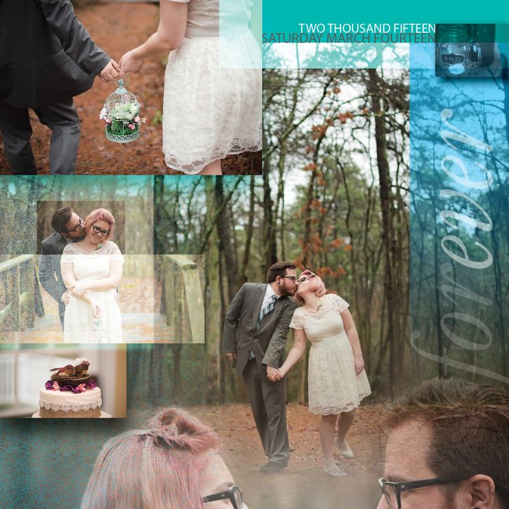 Capture the essence of your wedding ina single photo that can be displayed andnot hidden in a book