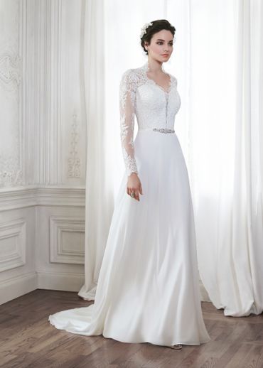 White long wedding dresses