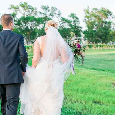 Outdoor white open wedding dresses