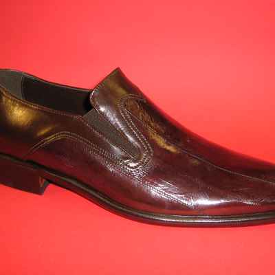Brown wedding shoes