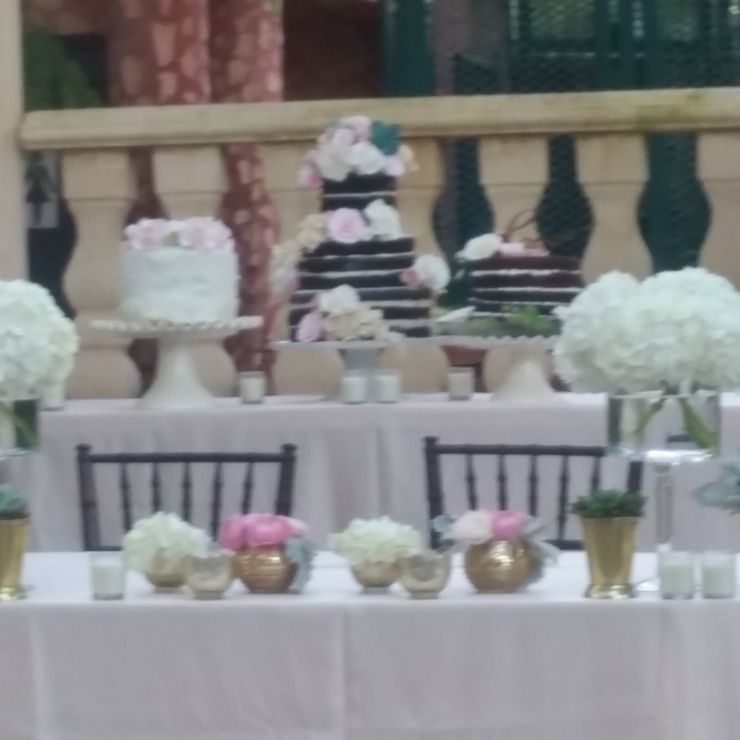 Shatsey and Albertos Wedding Cakes