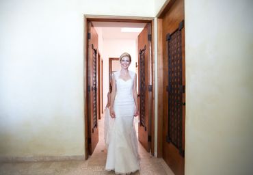 Overseas white long wedding dresses