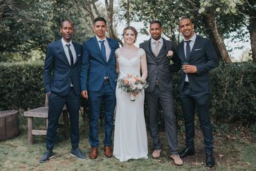White outdoor long wedding dresses