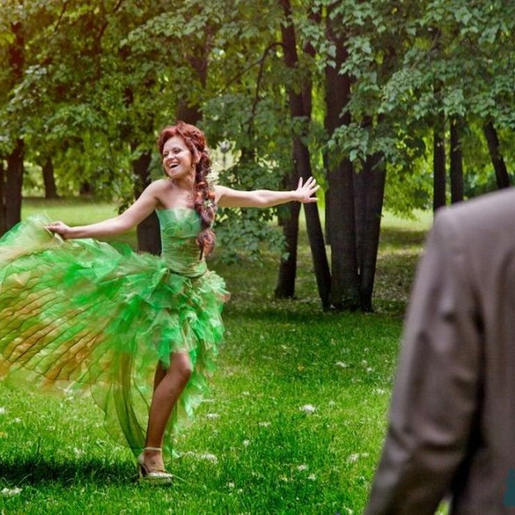 Bridal style Yellow in Summer Vintage