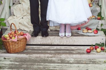 Fruit wedding shoes